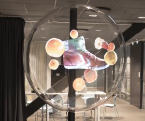 China Indoor WIFI 3D Holographic Display 176 Degree View Angle 20000 Hours Using Life wholesale