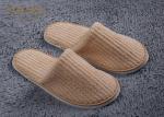 Cotton Coral Disposable Personalized Hotel Slippers With Eva Sole