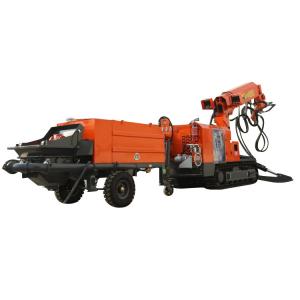 China Telescopic Boom Tunnel Shotcrete Machine Shotcrete Equipment 27kw wholesale