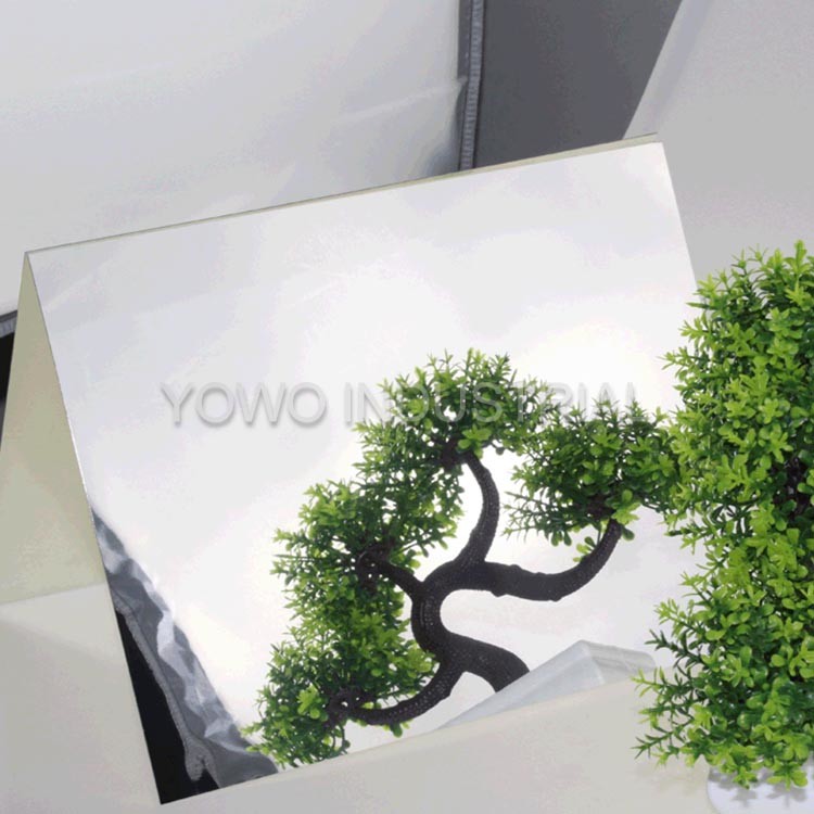 1200x600mm 1070 Alloy Mirror Polished Aluminum Sheet