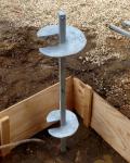 Hot DIP Galvanized Heavy Duty Steel Ground Bolt Metal Helix Foundation Helical