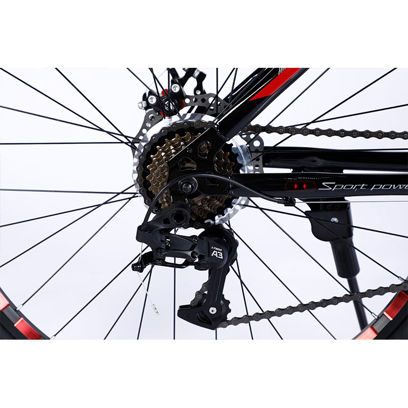 24 Inch Mountain Bike Tires with Fork Sus Fokr Lockable and Double Wall Rim Color Cnc