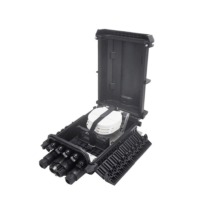 8 Core Fiber Access Terminal Box Ip68 Cajas Nap With Splice Trays
