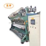 White Cotton Mesh Fabric Machine Raschel Equipment Easy Operation
