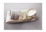 Heat Set Glazed Dust Collector Filter Bags Dimensional Stable Elongation Minimal