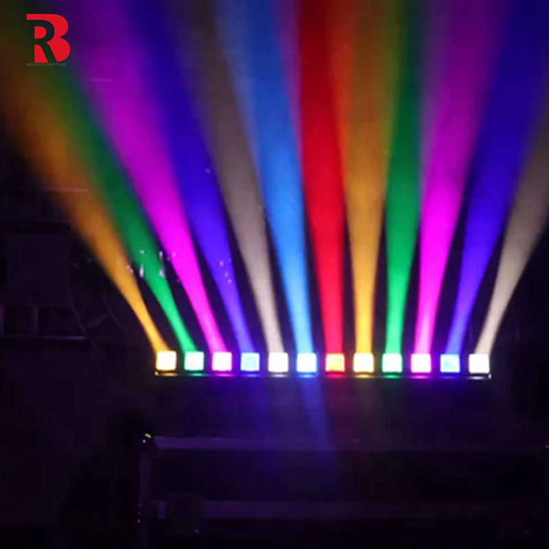 12pcs 40W Two Hanging Bracket Laser Bar RGB Moving Head For Atmosphere Of Event
