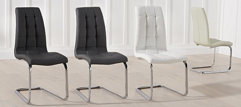 120cm White Marble Round Dining Table And Upholstered Dining Chair