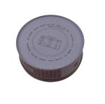 Round Large Cookie Tin Jar Food Tin Container 155*60mm For Gift And Holiday