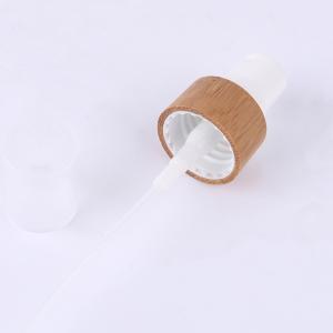 China China Big Factory Good Price bamboo lid glass essential oil bottle with dropper wholesale
