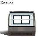 22 Cu.Ft R134a Curved Glass Refrigerated Deli Case Fridge For Bakery Shop