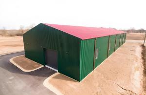 China Sustainable Prefab Metal Structures Pre Engineered Metal Garage wholesale