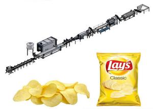 China Full Automatic Potato Chips Making Machine Potato Chip Manufacturing Equipment wholesale
