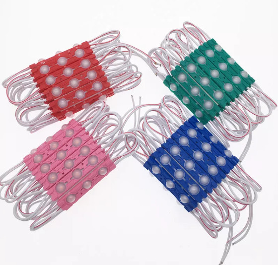 LED Light Modules 3 Light Sign Lens LED Injection Module DC12V SMD 2835 IP65 Waterproof Adverting Letters