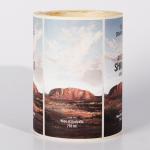 750ml Custom Beer Bottle Labels Roll Printing waterproof OEM ODM