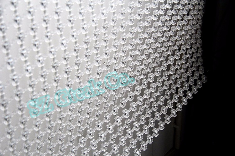 transparent cheap flexible led curtain price