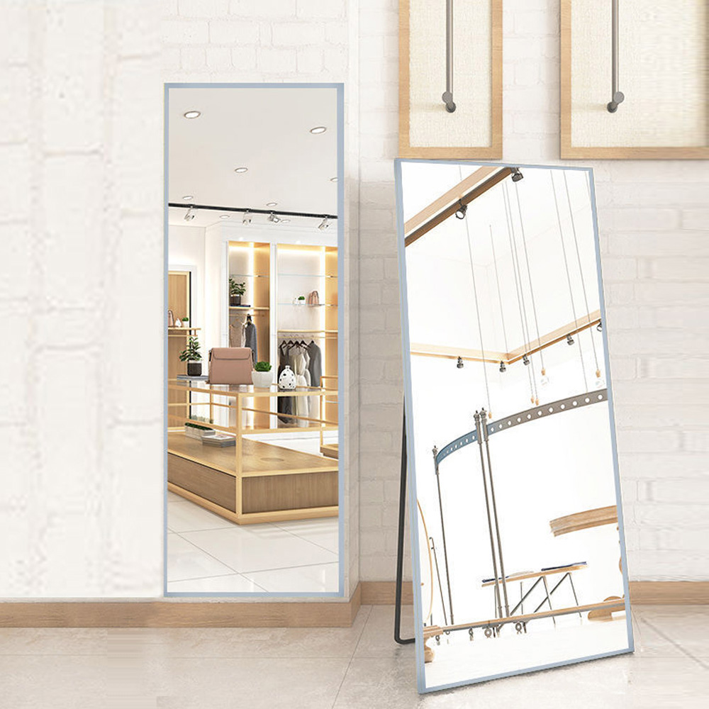 Contemporary Design Style Full Length Standing Mirror for Bathroom Glass Espejo Body