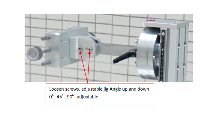 Easy Operation Rotation Angle 0~360° USB Plug Wire Pull Strength Testing Machine