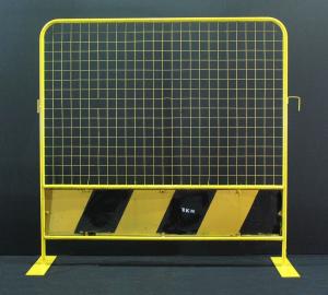 China 1.8m Safety And Crowd Control Barriers Galvanised wholesale