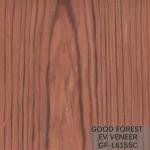 Engineered Wood Veneer Red Santos Rose Wood 2500*640 mm Size