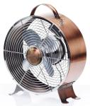 Copper 9 Inch Antique Electric Fans SAA Metal With 30W 2 Speed Motor