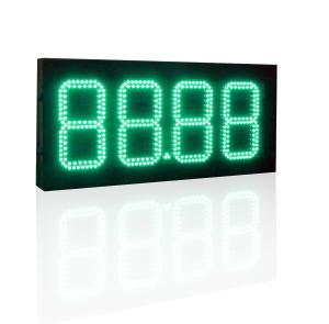 China TCP/IP Communication 18 Inches Digital LED Gas Signs for High Brightness and Outdoor wholesale