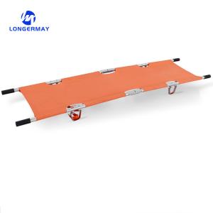 China Stainless Steel Medical Ambulance Fireproofing Waterproof Foldable Emergency Stretcher wholesale