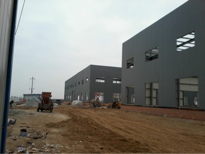 High Durability Steel Frame Building Construction Using Excellent Insulation And C Or Z Section Galvanized Steel