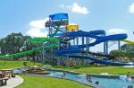 ODM Indoor Water Park Equipment Swimming Pool Fiberglass Slide