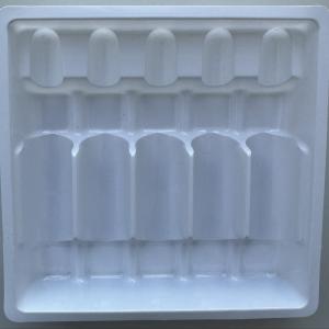 China Customized PET Ampoule Tray , Drug Injection Fixing Tray wholesale