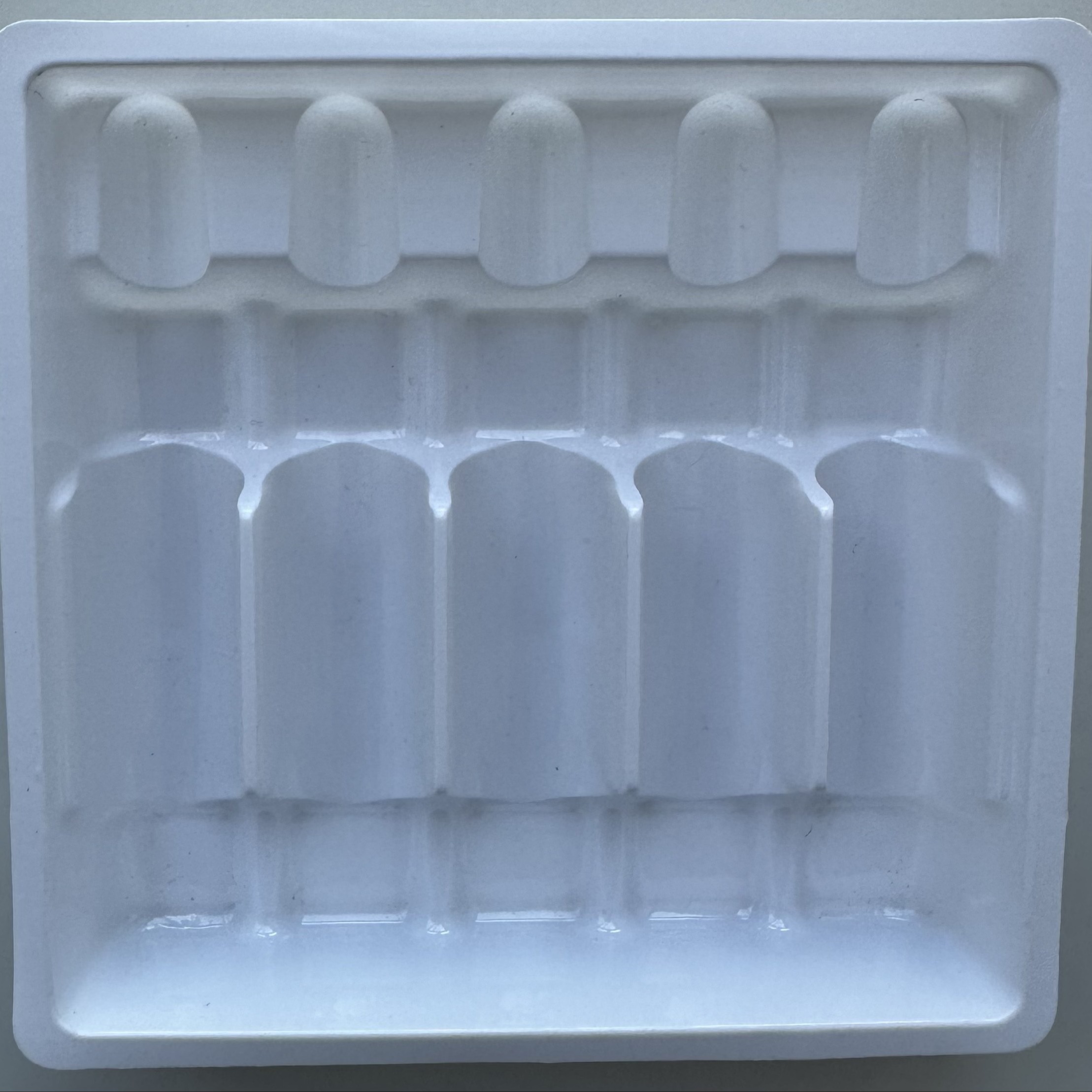 Customized PET Ampoule Tray , Drug Injection Fixing Tray