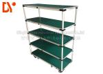 Aluminium Profile Tote Cart Yellow / Green Color Customer Size For Workshop