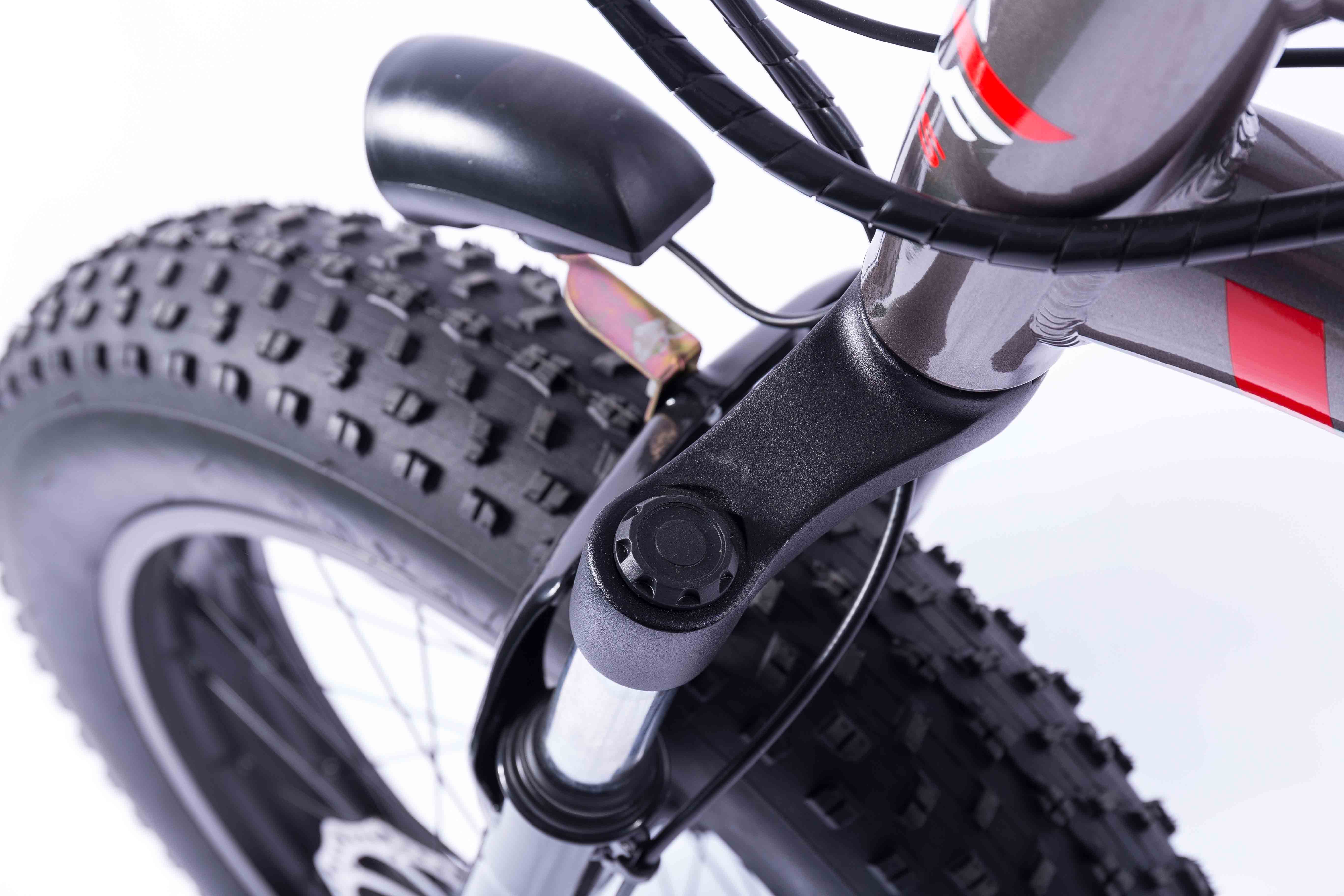 Durable Electric Snow Bike 7 Speed 36V 10AH Lithium Battery Two Seat