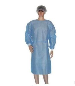 China Plus Size Ppe Surgical Dental Isolation Gown With Wrist Cuff wholesale