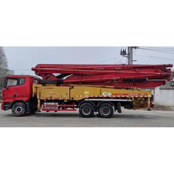 180m 178 Productivity 2020 Sy 47m Used Concrete Pump Truck Good Quolity Well Factrion