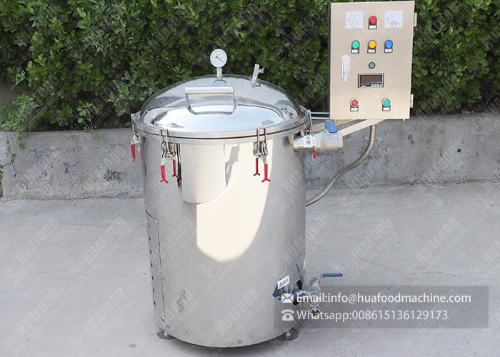304 Stainless Steel Automatic Fryer Machine Fried Chicken Food Oil Filter Machine