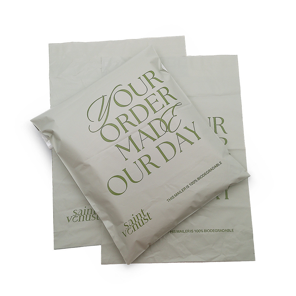 PLA Cornstarch Custom Compostable Mailers 100% Biodegradable