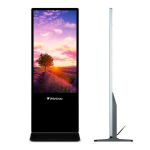 China 55 Inch 4k Android Digital Signage Totem Touch Screen wholesale