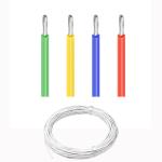 UL3122 Flexible Silicone Electrical Wire 300V Stranded Conductor Red Black White