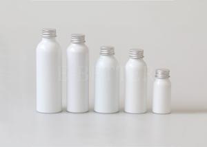 China Talcum Powder Empty Aluminum Cosmetic Bottles With Sifter And Lids wholesale