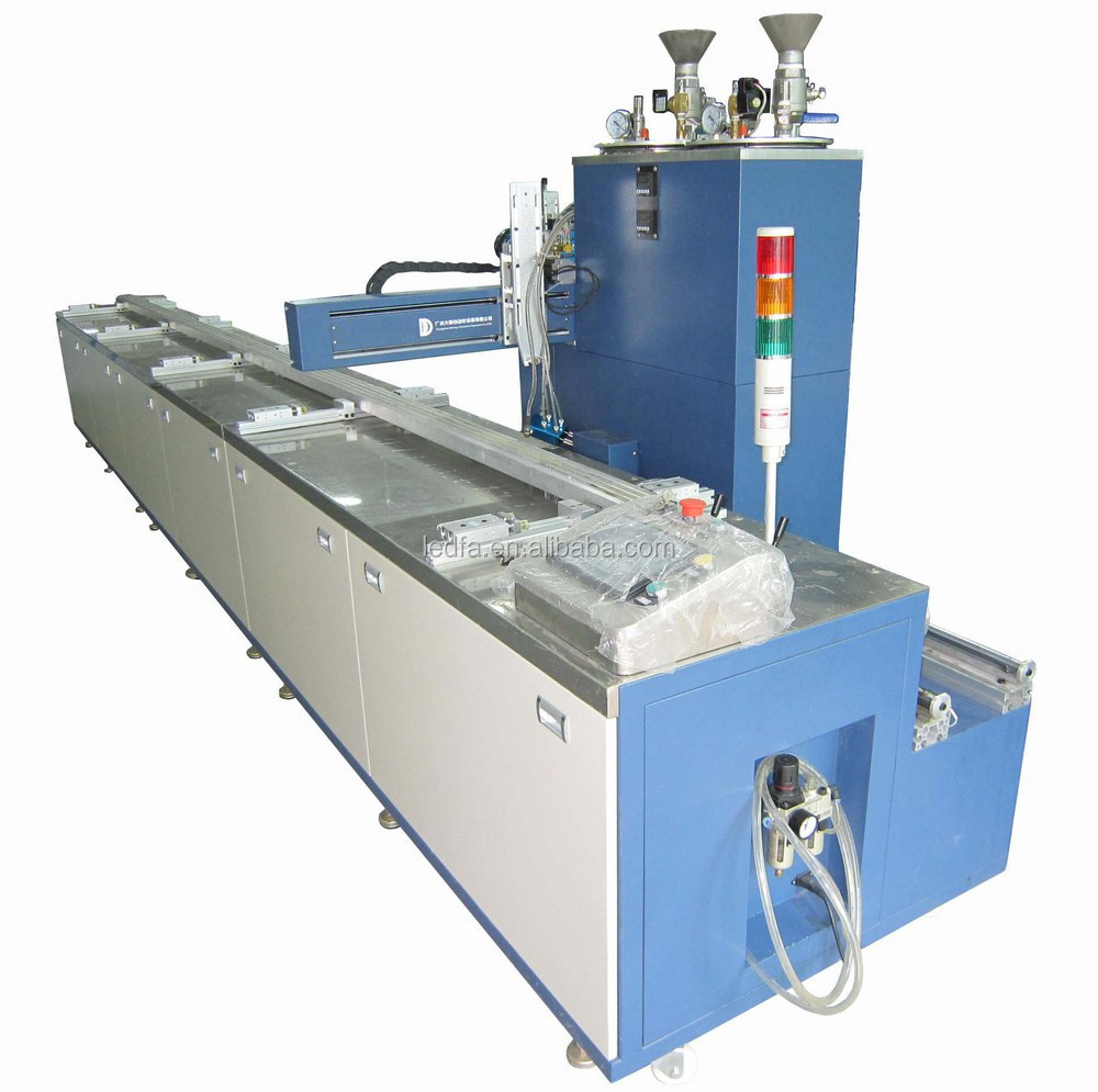 Vacuum and Self-Cleaning Epoxy Doming Machine for LED Strip Light Production