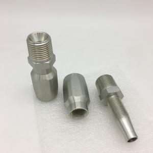 China 15618 - 24 - 24 Steel Hydraulic Male JIC And BSP Swivel Reusable Hose Fittings wholesale