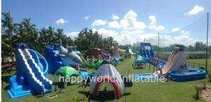 China adult inflatable water park , inflatable commercial water park wholesale