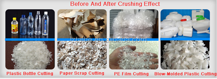 15kw Waste Plastic Crusher Machine For Energy Mining Plastic Bottles Crusher Drawing