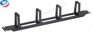 China 4PCS Plastic Rings 19inch 1U Cable Management wholesale