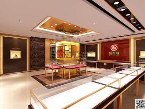 China shopping mall high end jewelry shop display showcase with led wholesale