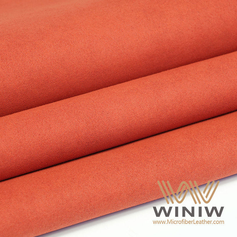 Soft PU Microfiber Faux Leather Material Automotive Abrasion Resistant