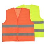 Red Yellow High Visibility Reflective Safety Vest Coat For Men Kids Children