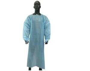 China CE/FDA/ISO Certified Long Sleeve CPE Gowns for Commercial Use wholesale