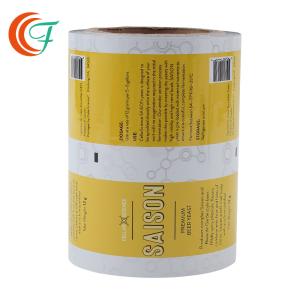 China Heat Sealable Laminated Roll Film Dish Washing Liquid Sachet Clear Film Roll Aluminum Package wholesale