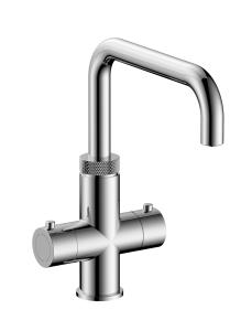 China Chrome Finish Brass Material Instant Boiling Water Tap For Kitchen T90011 wholesale
